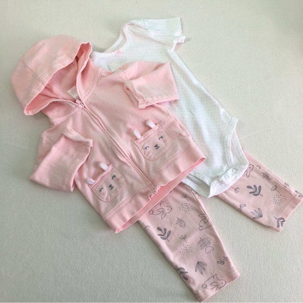 Three-piece Bunny Set by Carter's 🐇